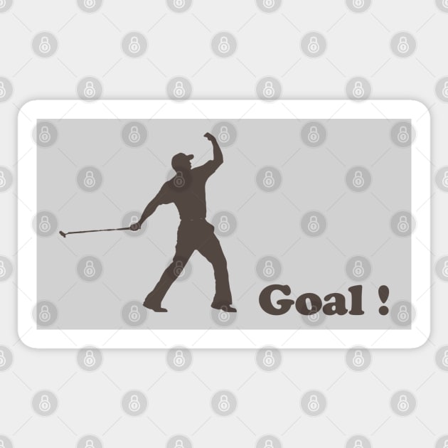 Golf Goal Sticker by NineBlack